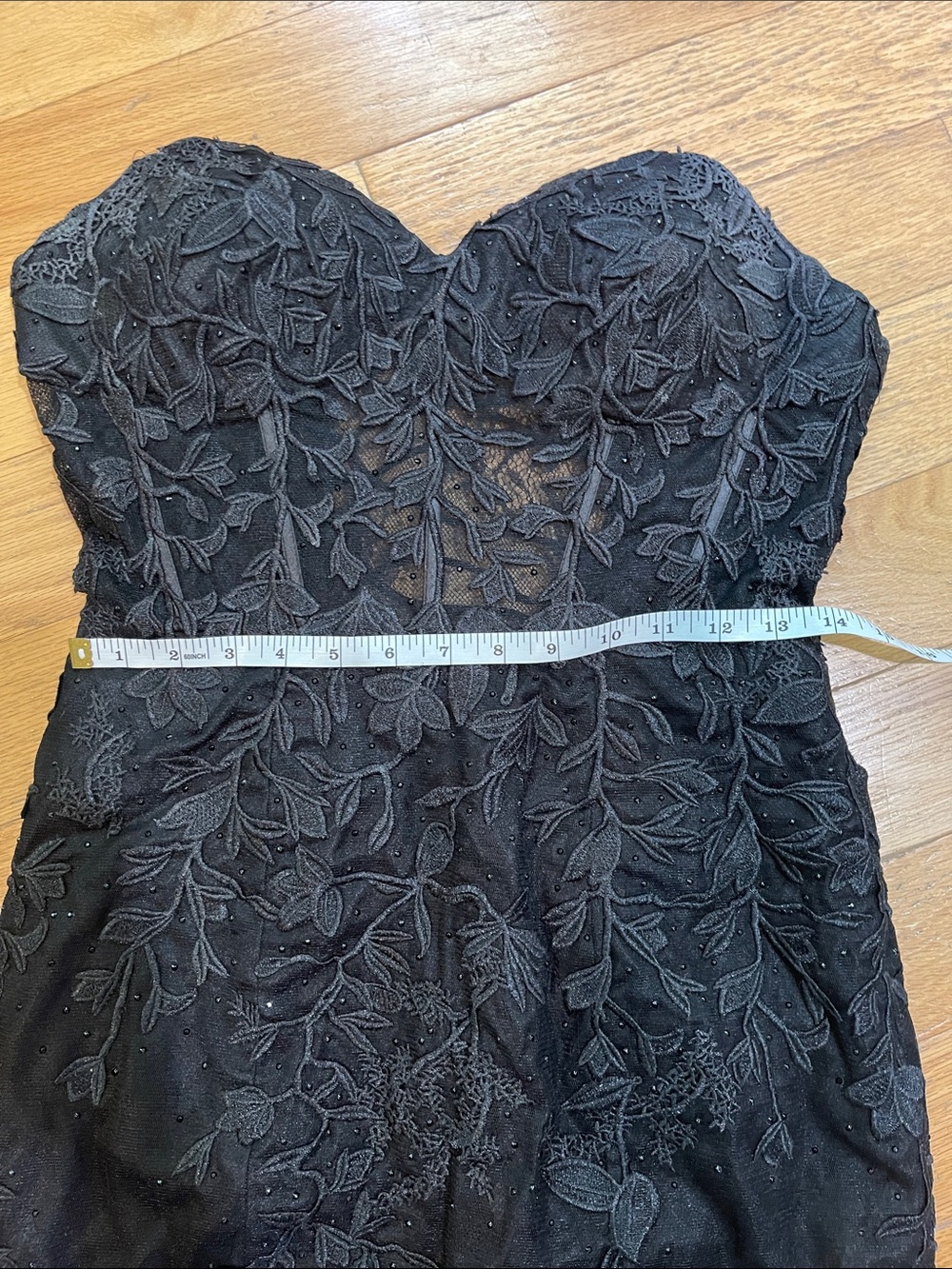 VELVI Sequin Corset Mini Dress - Black 6 - Homecoming / Cocktail dress - Picture 7 of 7